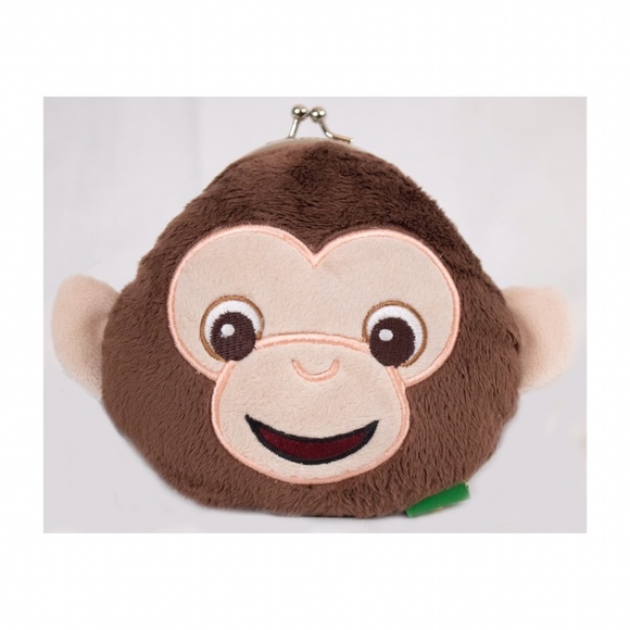 Cute Monkey Plush Coin-purse - Picture 1 of 2